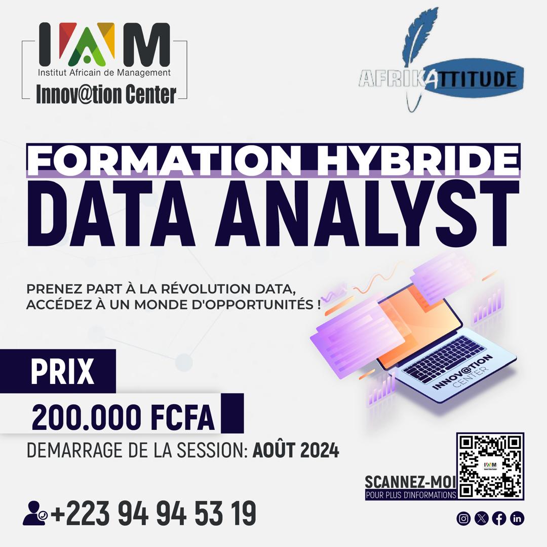 Formation hybride Data Analyst